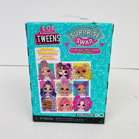 LOL Surprise! Tweens Surprise Swap Styling Head - Style My Hair! - Picture 3 of 9